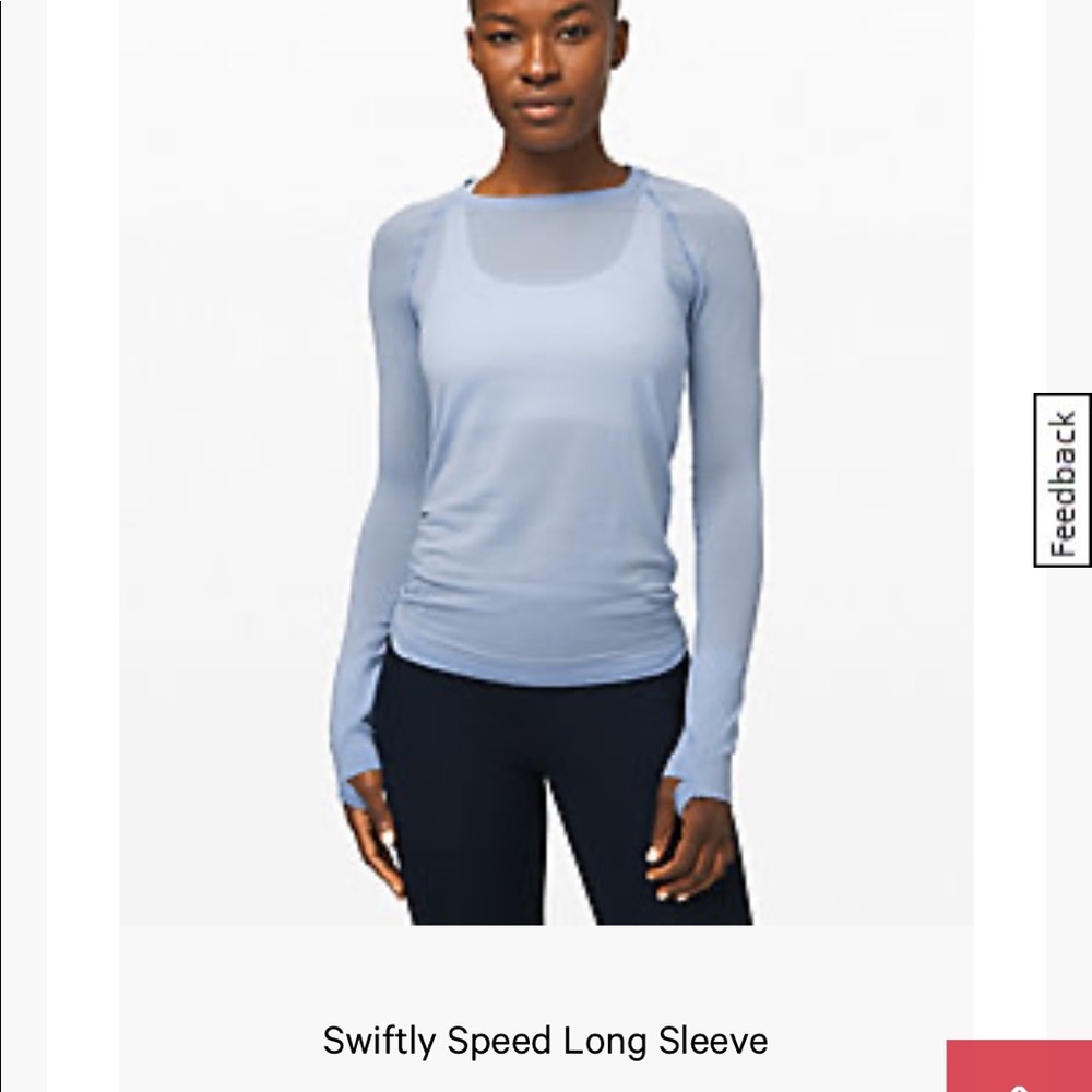 NWT Swiftly Speed Long Sleeve
